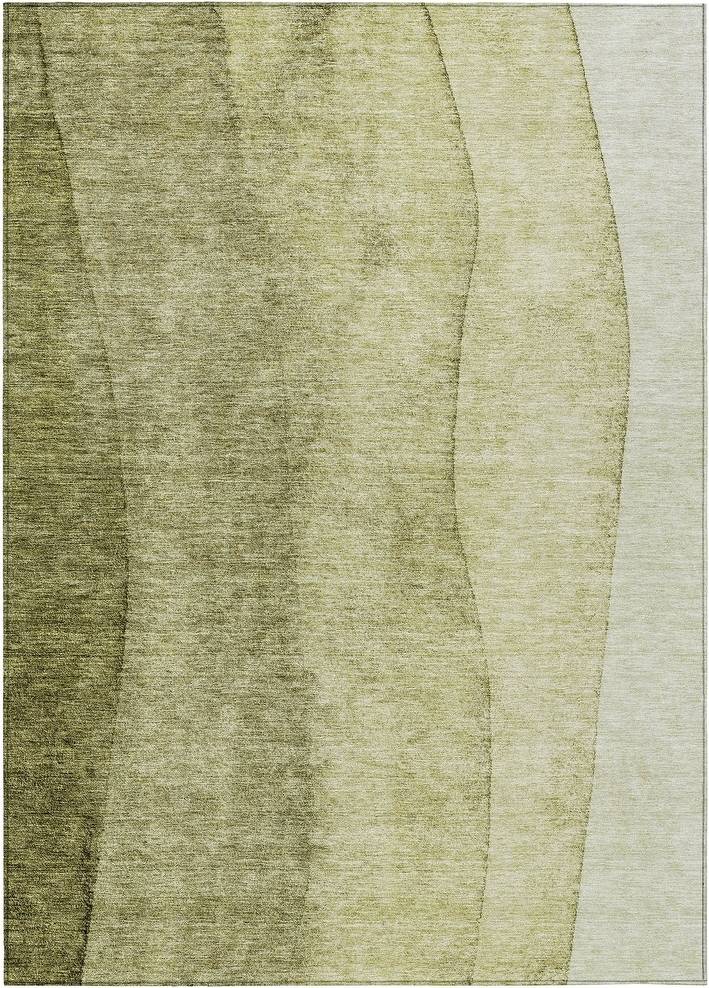 Addison Rugs Machine Washable Horizon Green 30x46"