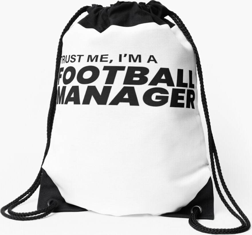 Famgem Drawstring Bag Football Manager - FM