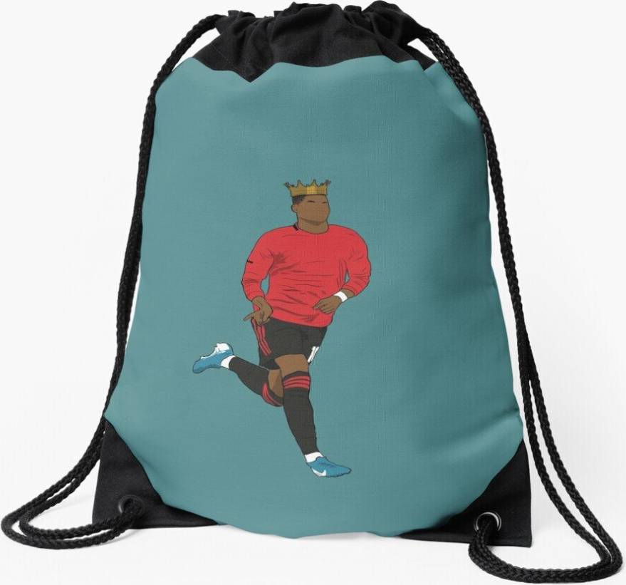 Famgem Drawstring Bag King Rashford Sport Gym Shoe Backpack