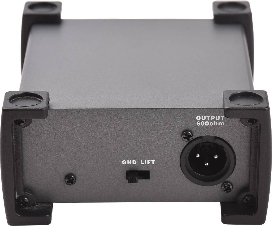 Andoer 1 Channels Passive DI-Box Unit Hum Eliminator 1/4 Instrument