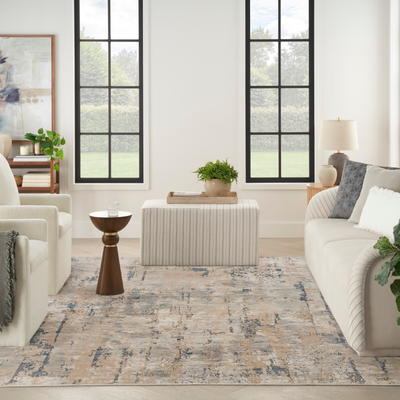 Nourison Concerto Modern Abstract Distressed Area Rug 2' x 3'