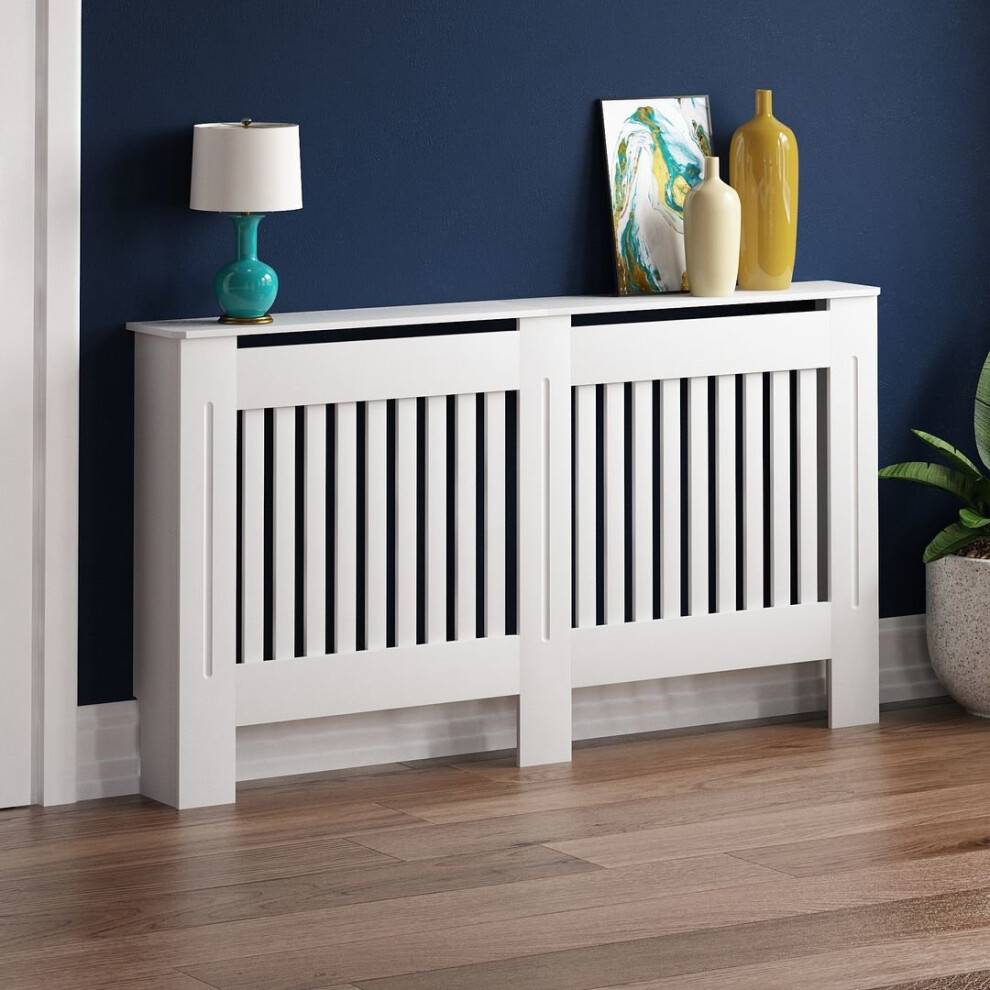 Home Discount Chelsea Radiator Cover Heating Guard Cabinet Slats