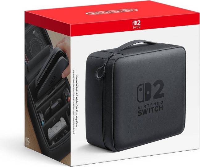Nintendo switch 2 black Nintendo Switch 2 All-In-One Carrying Case - Black