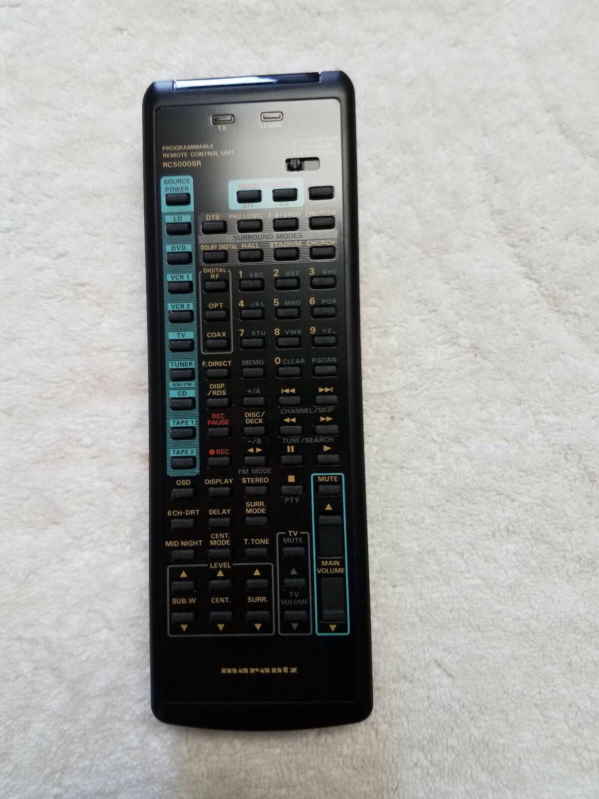 Marantz Professional SR5000 Programable Remote Control ZK285W0010