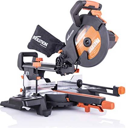 Evolution Schiebe-Kapp- und Gehrungssäge R255SMS+ 2000 W