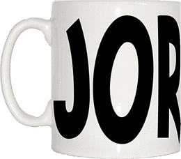 TeeTreeDesigns Jordon Name Cup & Mug