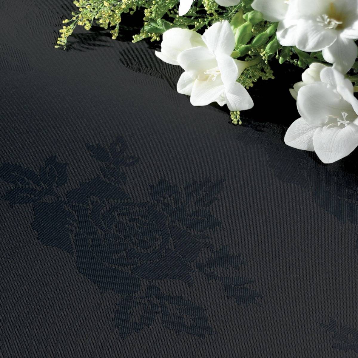 Rose Design Bistro Coloured Polyester