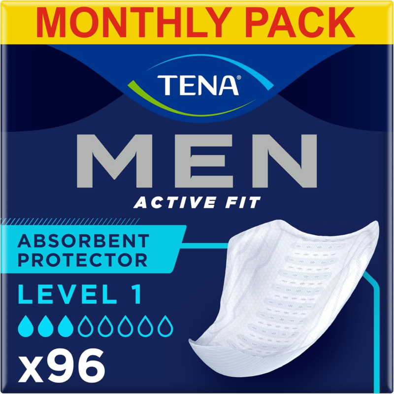 Tena men level TENA Men Absorbent Protector Incontinence Pads Level 1
