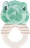 Keeleco Baby Terry Turtle Ring Rattle 14 cm