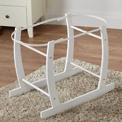 For Your Little One Moses Basket Rocking Stand White