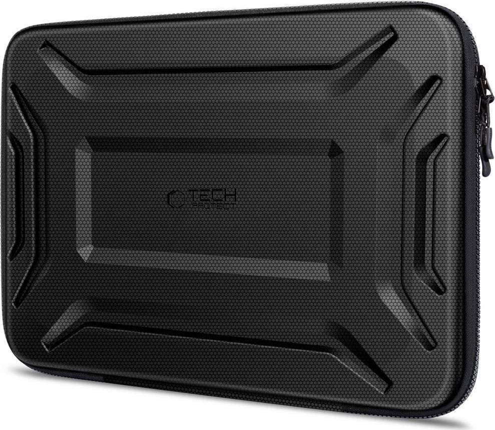 Tech-Protect Rugged MacBook 13 14 Inch Sleeve Black
