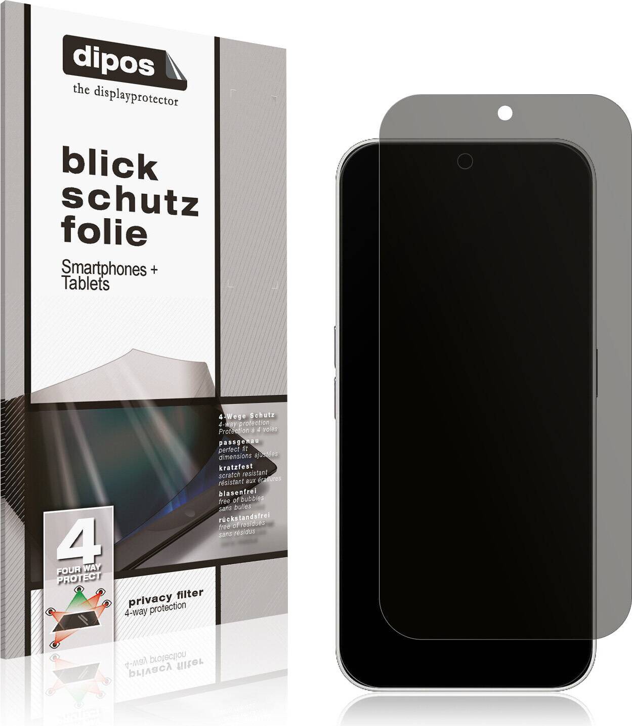 Dipos Screen Protector for Nothing Phone 3A Privacy Filter
