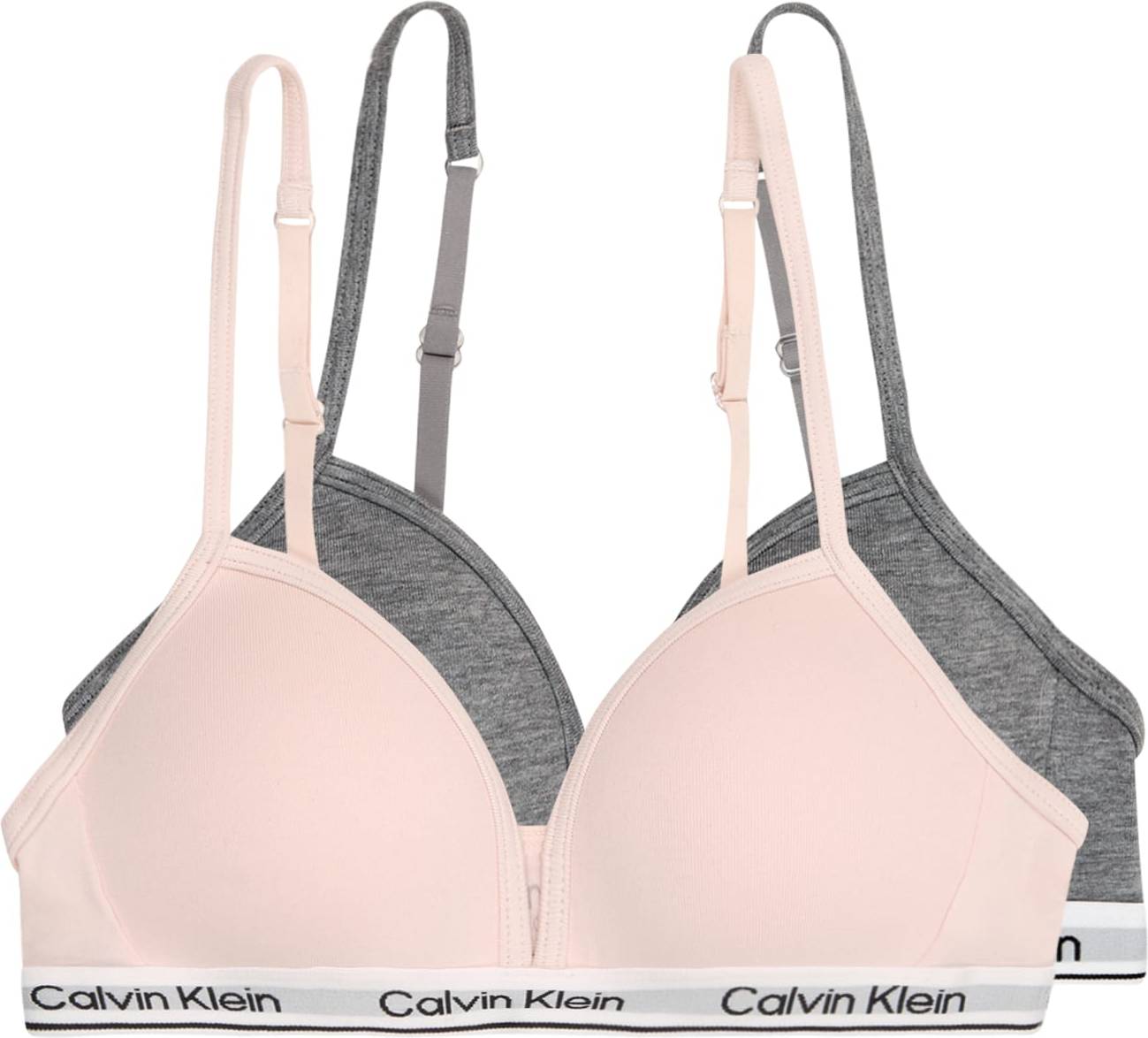 Calvin Klein 2 Pack Triangle Bra - Multi