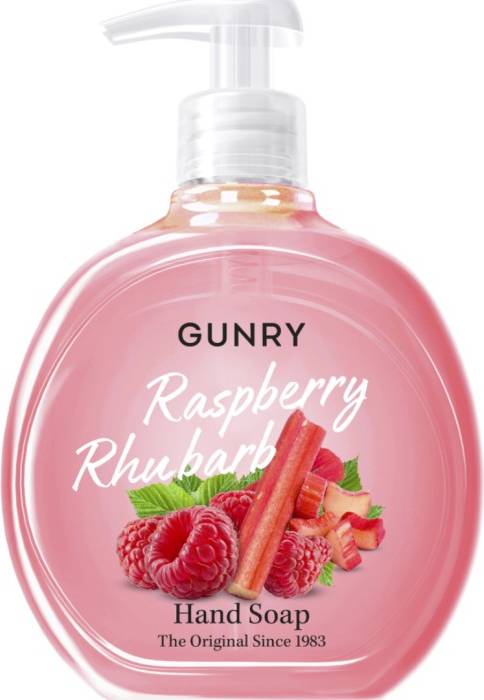 Gunry Hand Soap Original Raspberry & Rhubarb 500 ml