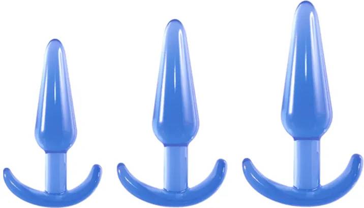 Triple Tapered Plug Set Blue