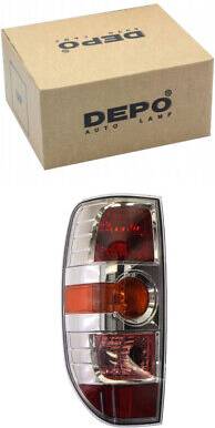 Depo Rear Light Left P21W with Bulbs
