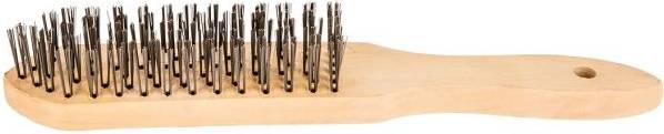 Topex Wire Wire 6-Rows Steel Brush