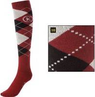 Kavalkade Riding Socks - Rouge