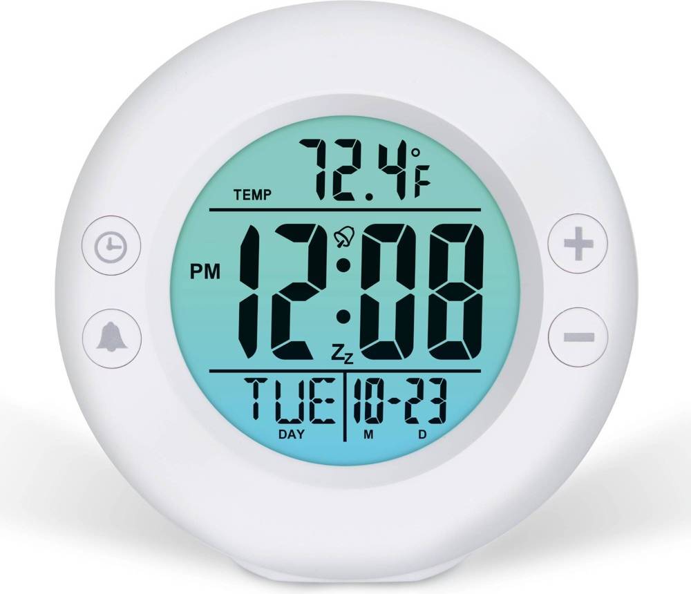 Westclox Digital Color Fade Alarm Clock with LED Display