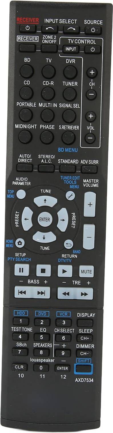 Pioneer Remote Control AV Receiver Controller AXD7534
