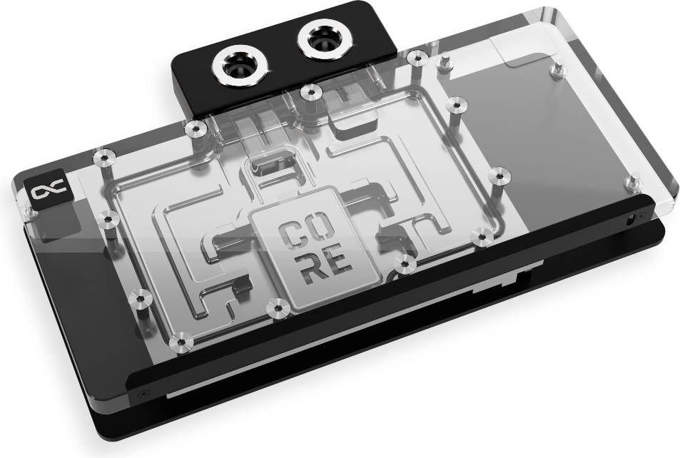 Rx 9070 xt AlphaCool Core RX 9070 XT Taichi avec plaque arrière