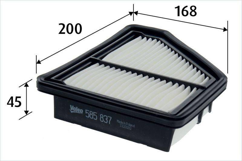 Valeo Air Filter Insert