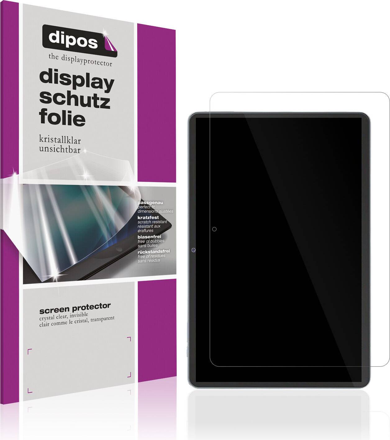 Dipos 2x Screen Protector for Antec Core HS Protection Crystal Clear