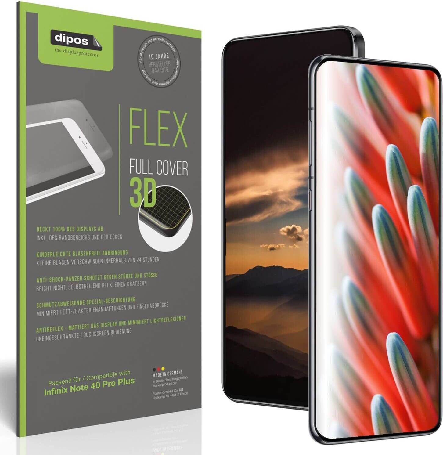 Dipos 2x Full Cover Matte Film for Infinix Note 40 Pro Plus Screen Protector
