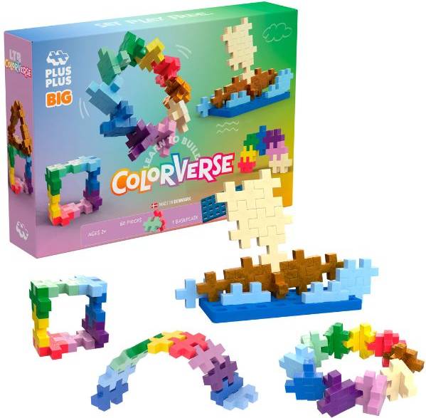Plus Plus Colorverse Discovery Set 60 Pieces