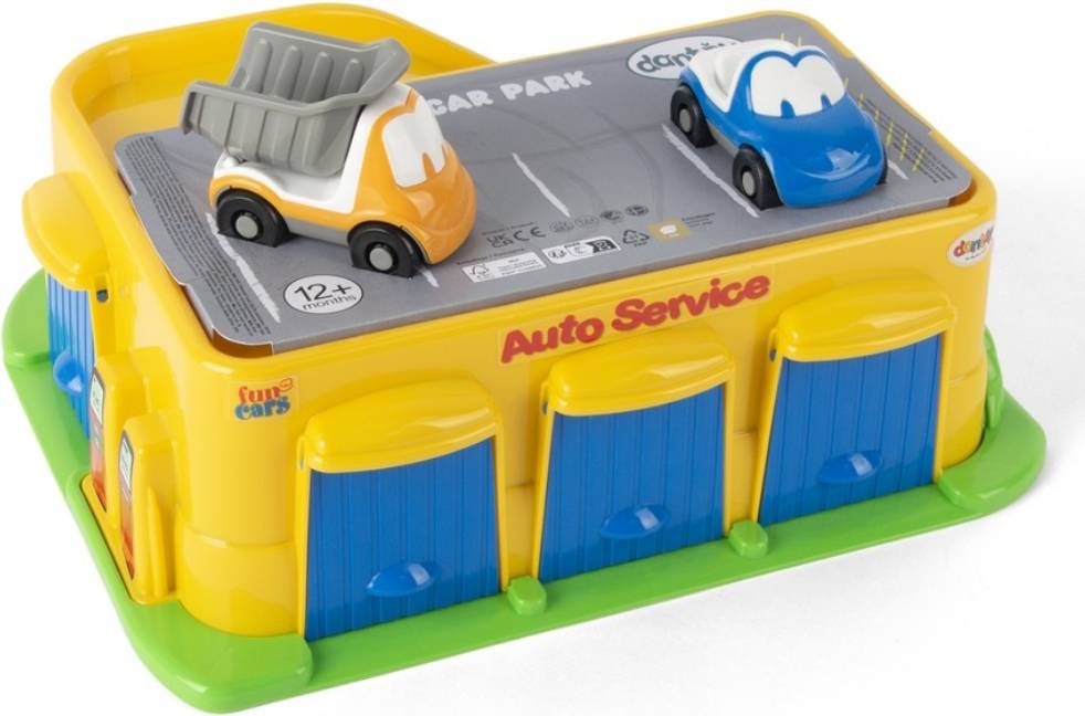 Dantoy FunCars Garage Inkl 2 Biler