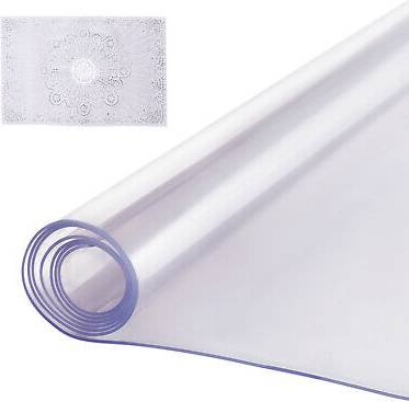 VEVOR PVC Table Protector 42x60 Inch 2.0mm Mantel