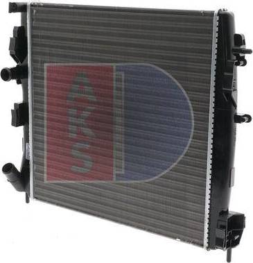 AKS Dasis Engine Radiator Mechanically Jointed Cooling Fins