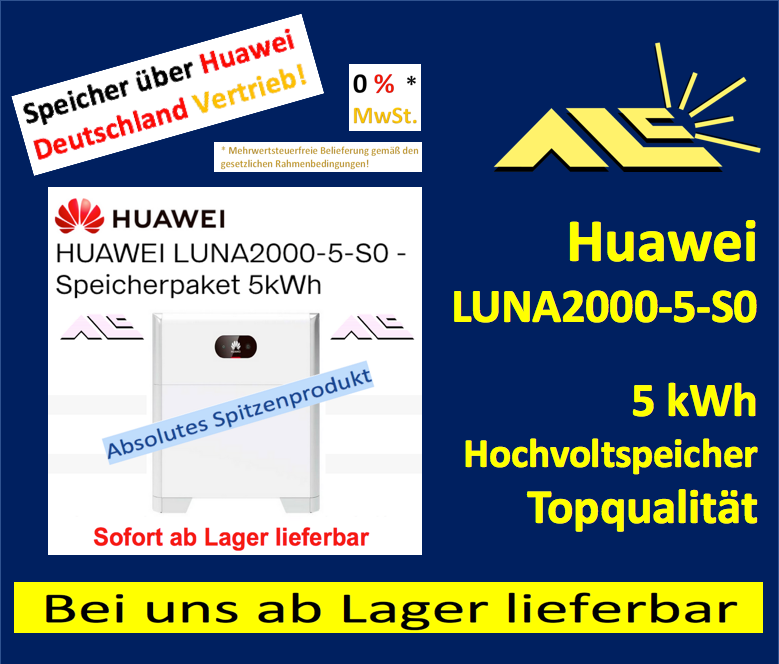 Huawei LUNA2000-5-S0 5kW Battery System