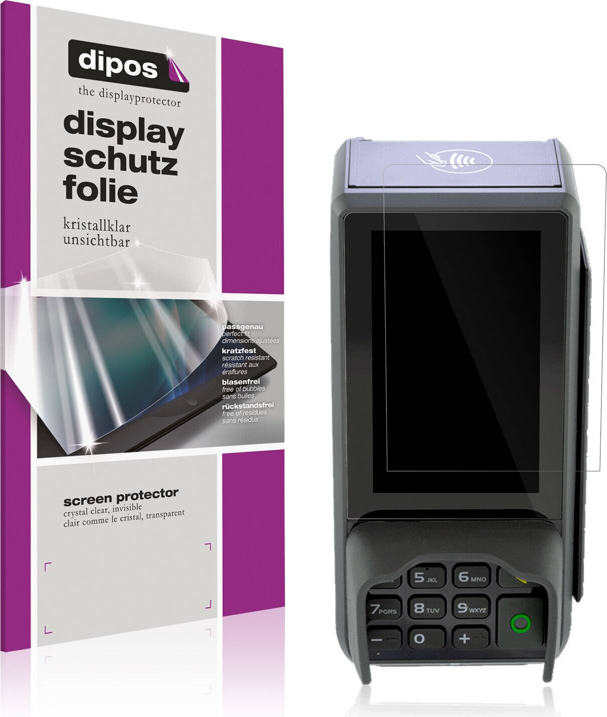 Dipos 4x Screen Protector for CCV Base