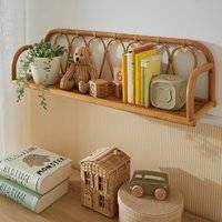 CuddleCo Aria Rattan Shelf Large