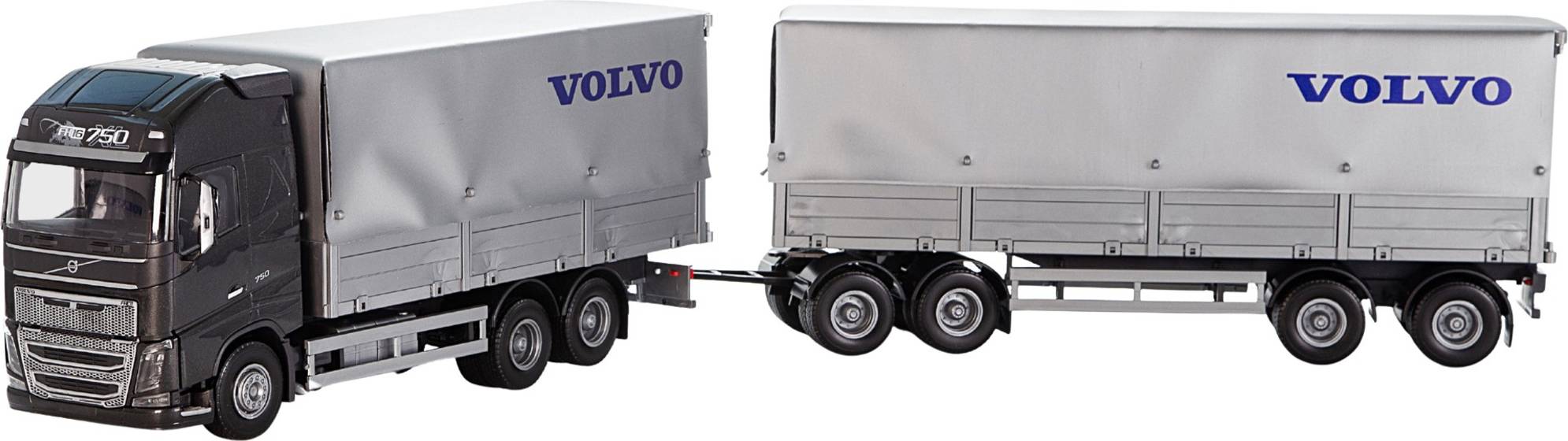Volvo FH16 Rekka Perävaunu Musta