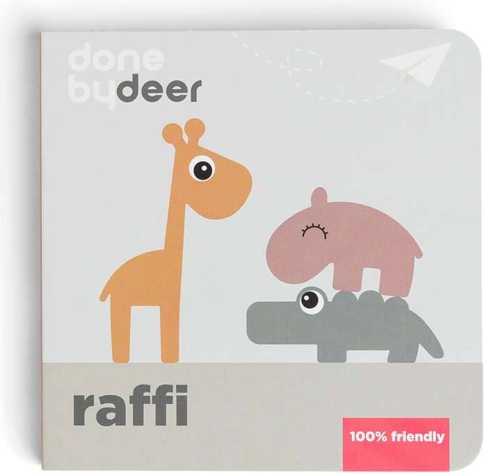 Done by Deer Pappbok Raffi Färgmix