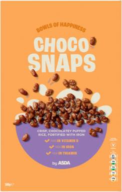 Asda Choco Snaps 500g