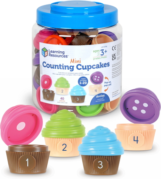 Learning Resources Mini Counting Cupcakes