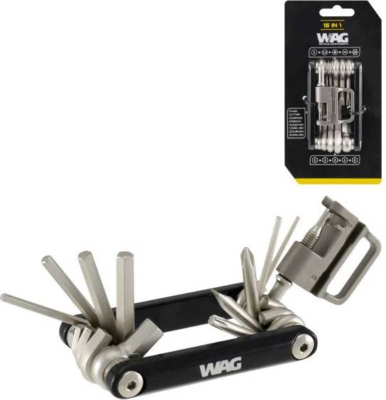 15 In 1 Multi Tool Silber