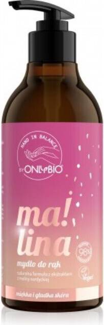 OnlyBio Hand In Balance Raspberry Hand Soap 400ml