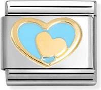 Nomination Heart In Heart - Blue
