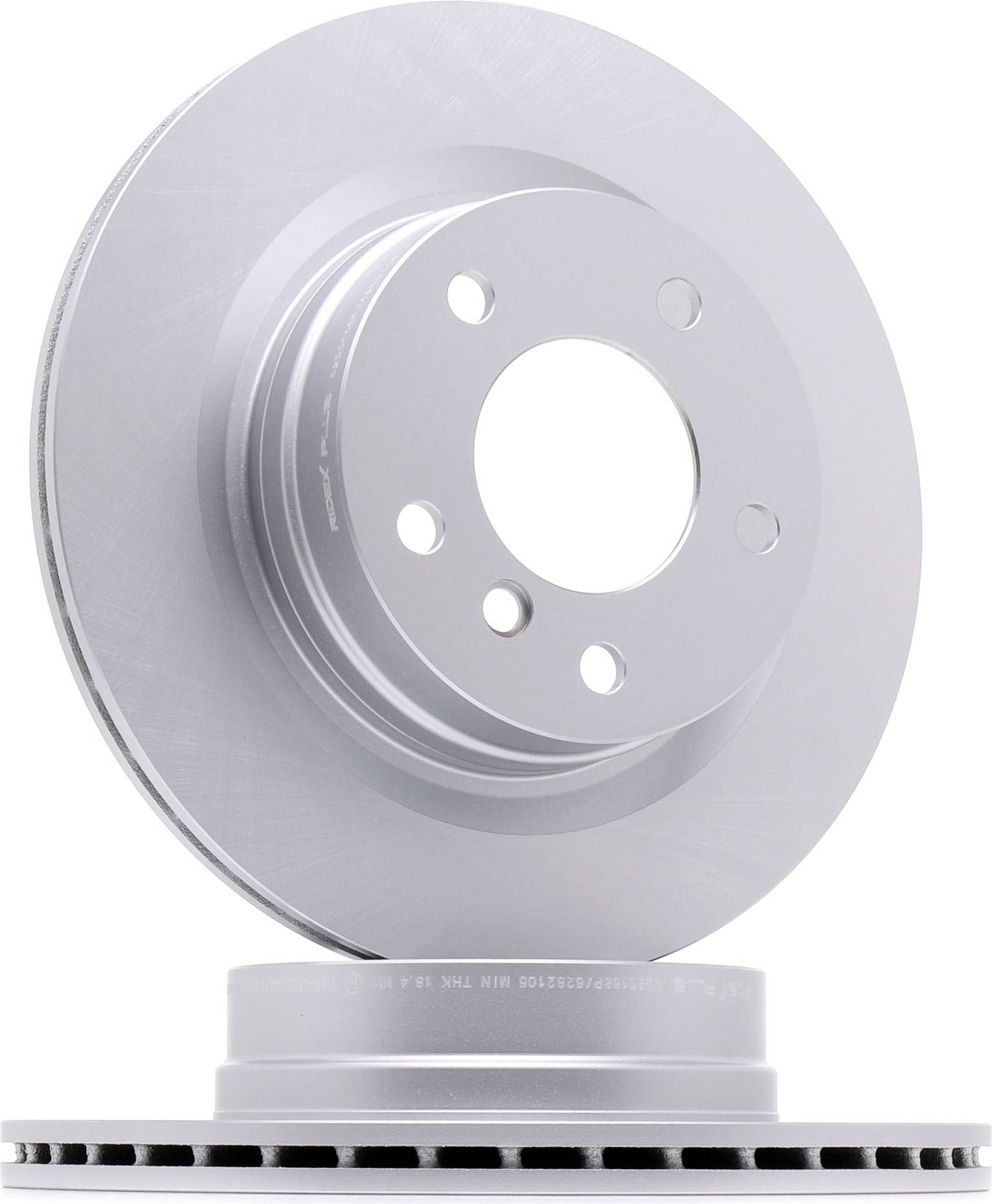 Ridex Plus 82B0168P Brake Disc Rear Axle