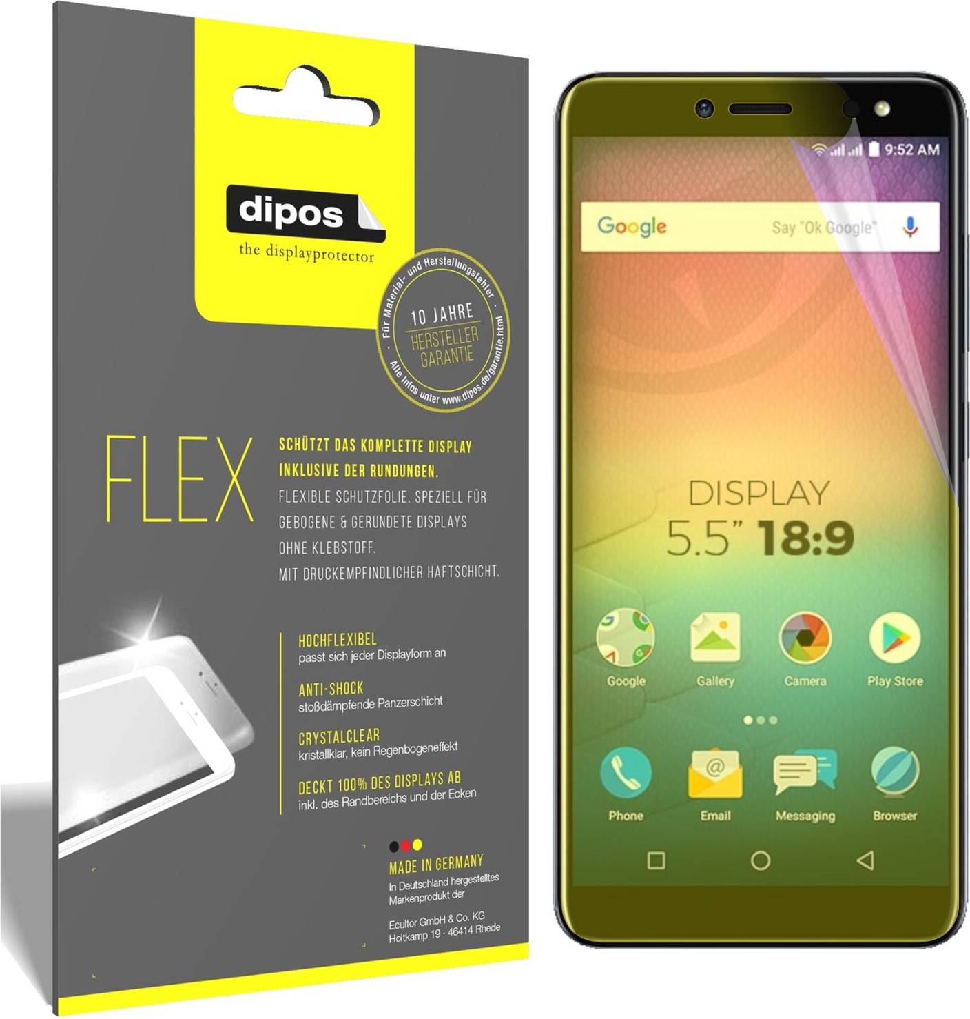 Dipos Screen Protector For Allview V3 Viper