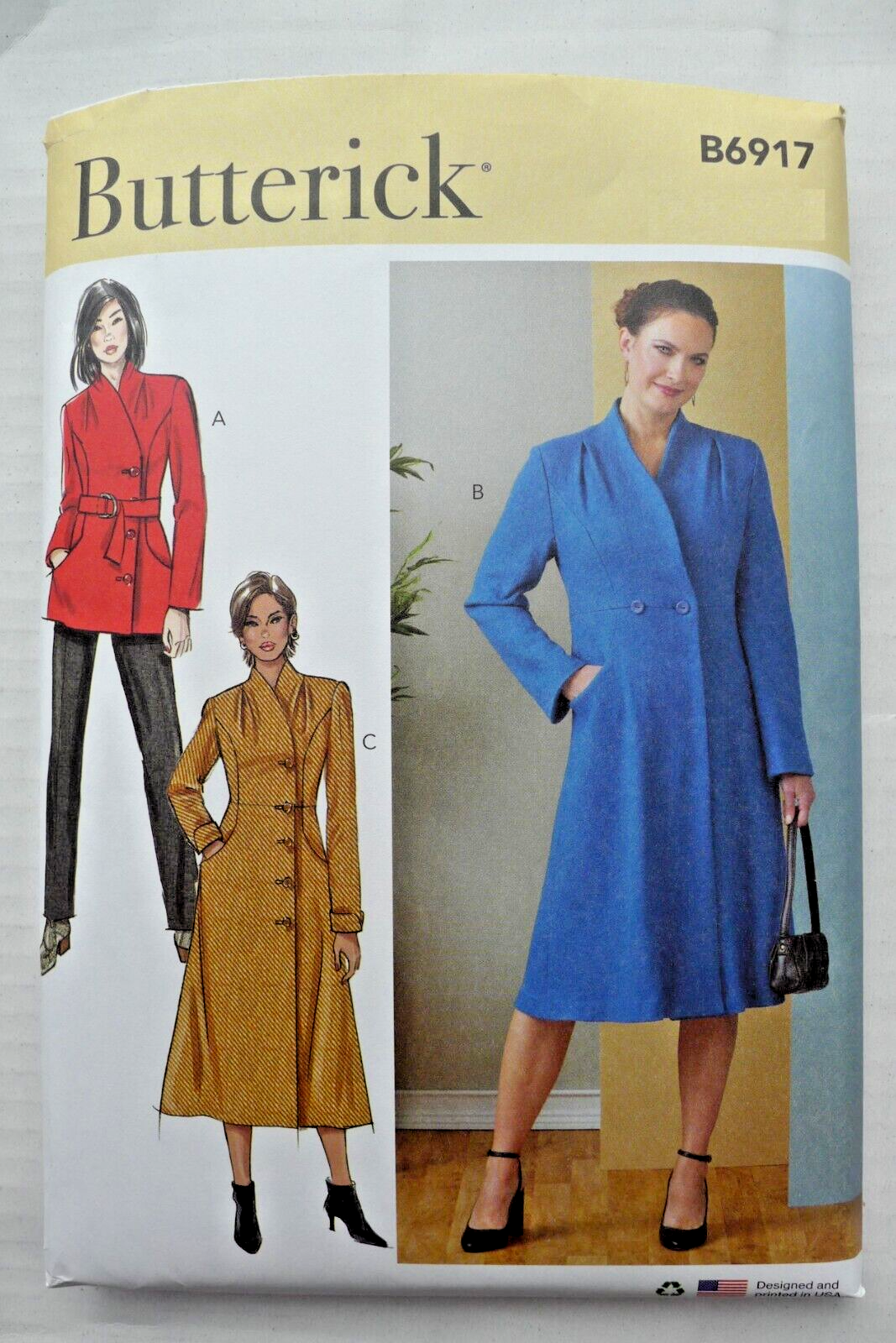 Buttericks Butterick Sewing Pattern 6917