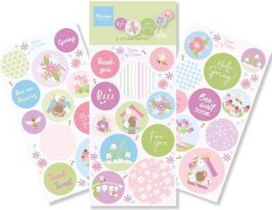 Stickers Hello Spring 3 Ark