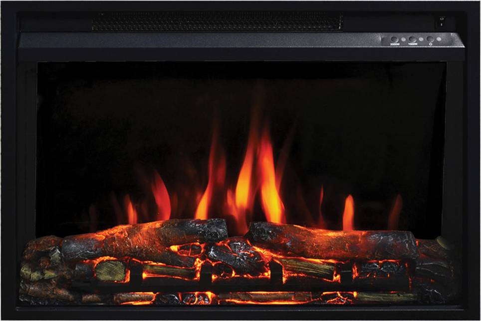 Be Modern Rodwell Wall Mounted Electric Inset Fireplace 22 Inch