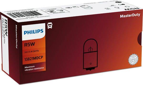 Philips R5W 24V 5W BA15S 10 Stk