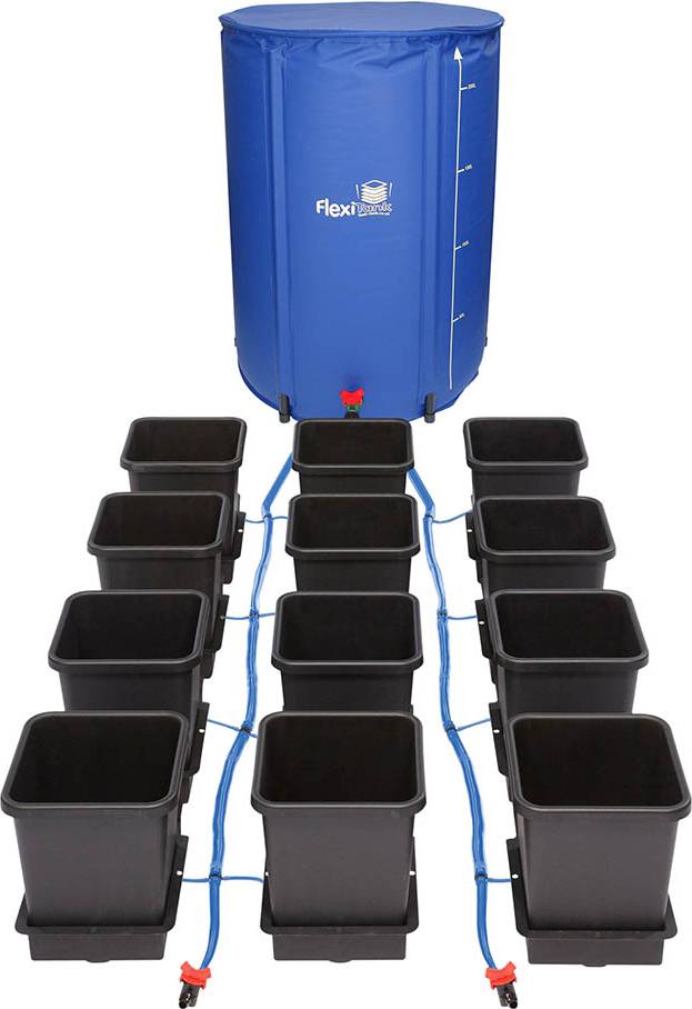 AutoPot 12Pot Self Watering System In Black