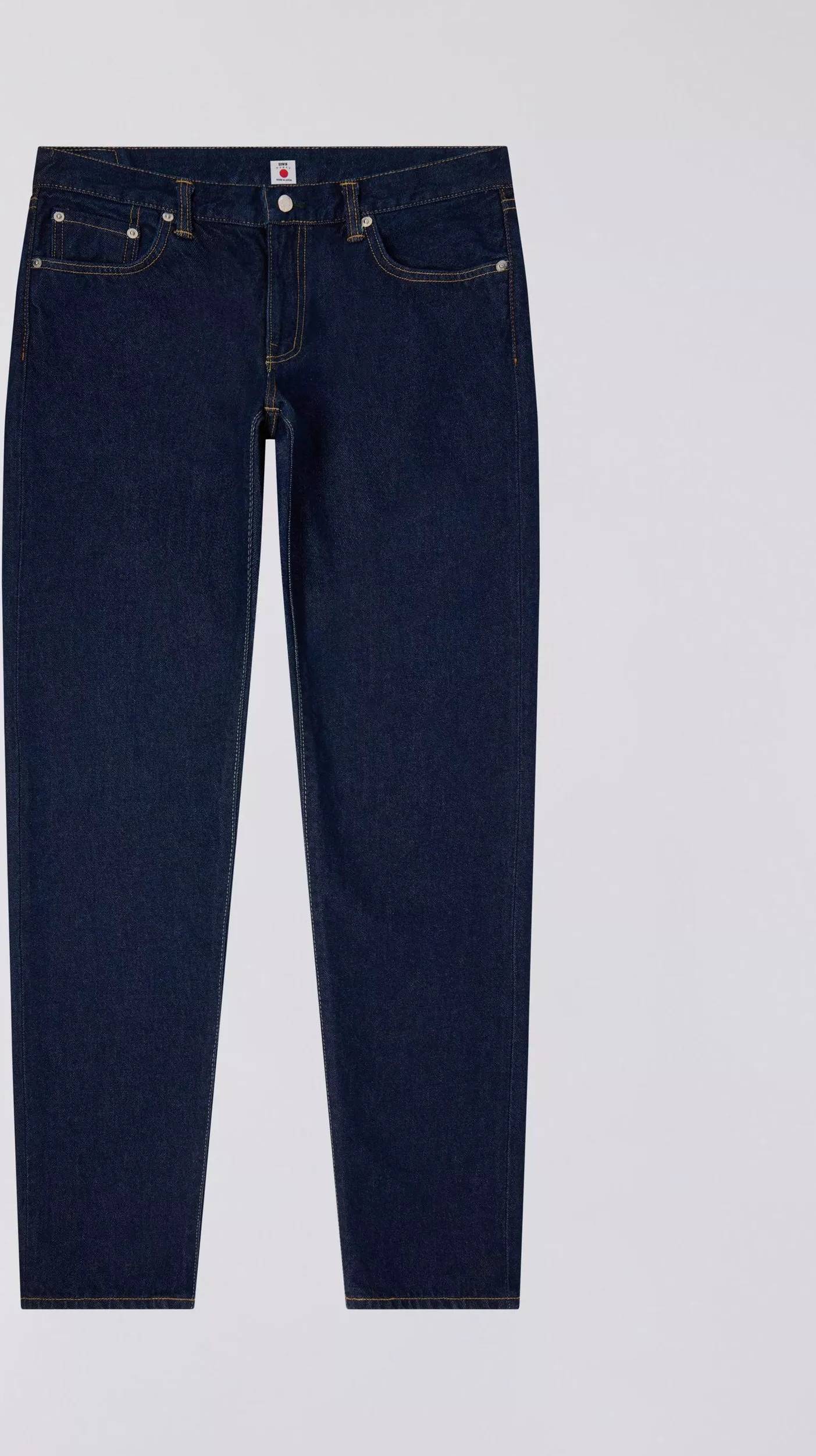 Edwin Regular Tapered Jeans - Blue Rinsed